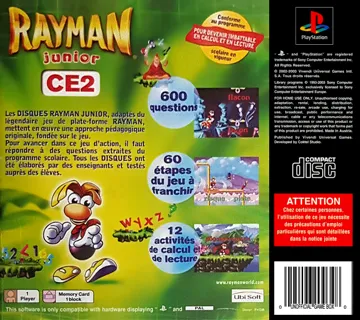 Rayman Junior - Level 3 (EU) box cover back